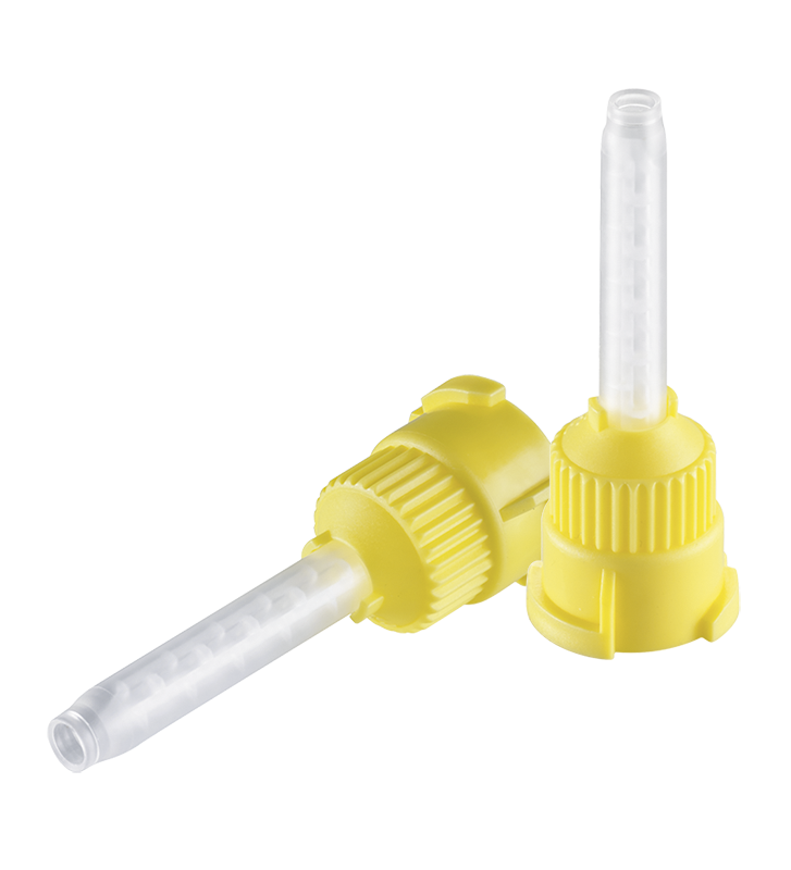 Mischkan&uuml;len, gelb kurz, &oslash; 4,2 mm 